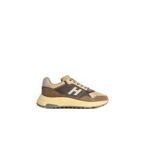 Hogan Hyperlight Brown Leather Sneakers - NWT